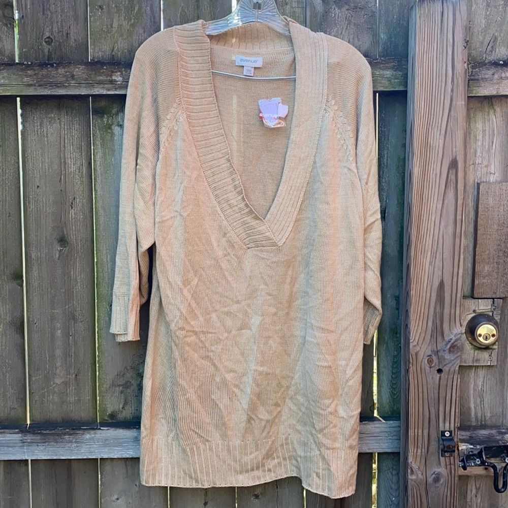 Avenue Sweater tunic sz. 22-24 NWT